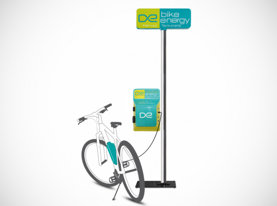 Station de chargement de vélos électriques