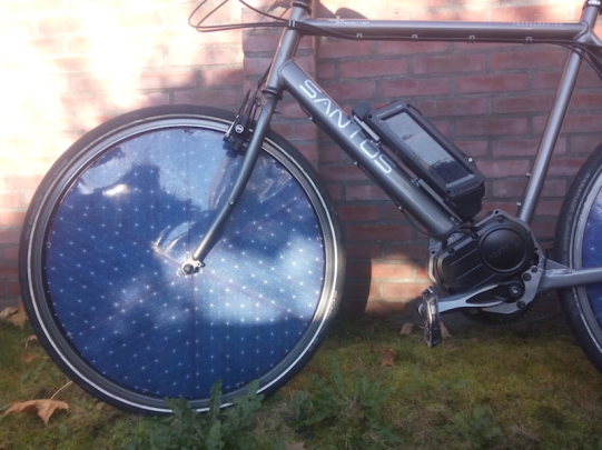 vélo électrique solaire