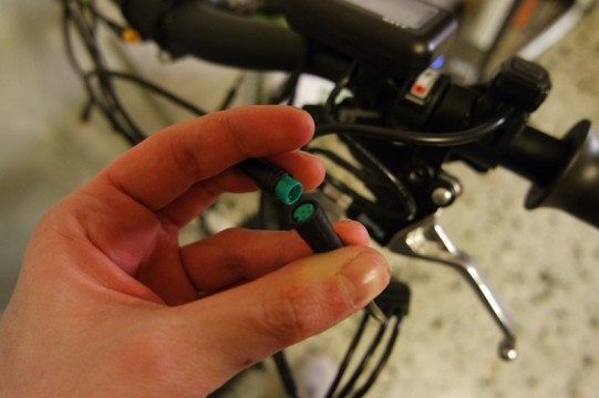 montage cable kit vélo électrique