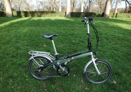 test vélo électrique pliant Monty EF39